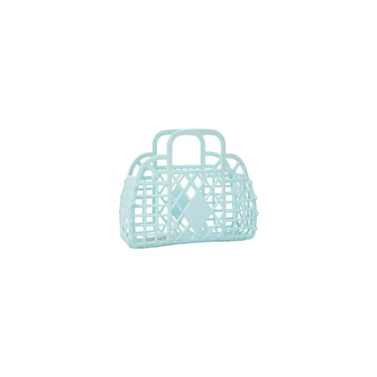 Blue Retro Jelly Basket - Mini Sun Jellies Baskets Lil Tulips