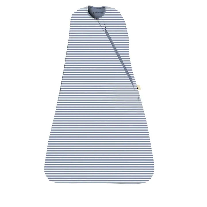 Blue Stripe Swaddle Sleep Sack 0.5 Tog Gunamuna Lil Tulips