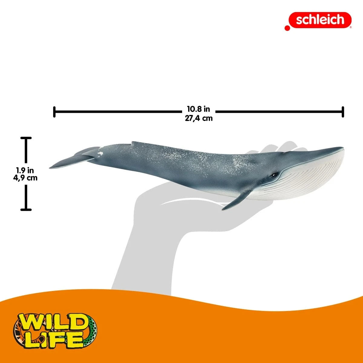 Blue Whale Ocean Animal Toy Schleich Lil Tulips