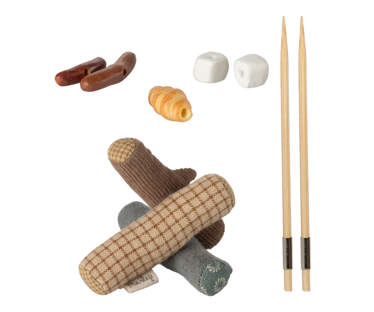 Bonfire Set Mouse Maileg Lil Tulips