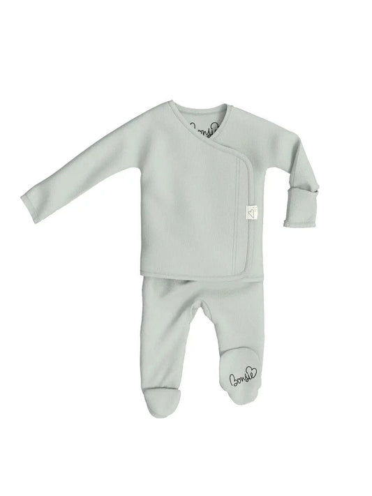 Bonsie Footie - Avocado 0-3 Months Bonsie Lil Tulips