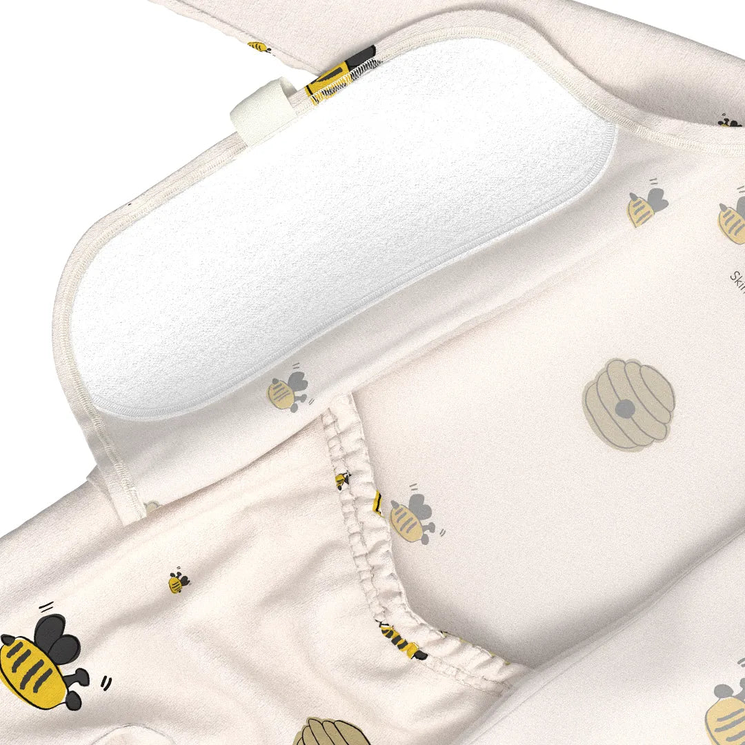 Bonsie Footie - Bees & Honey 0-3 Months Bonsie Lil Tulips