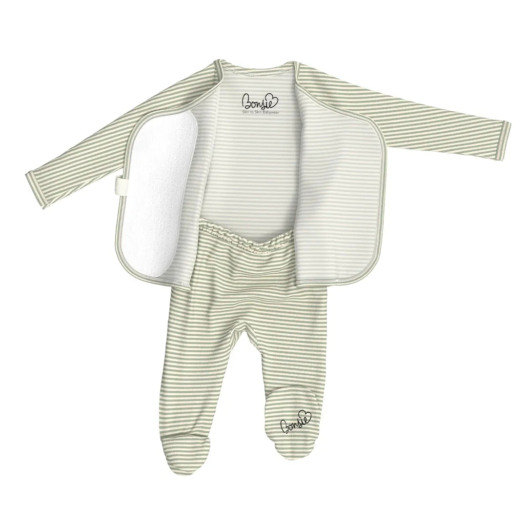 Bonsie Footie - Mint Twist Bonsie Lil Tulips