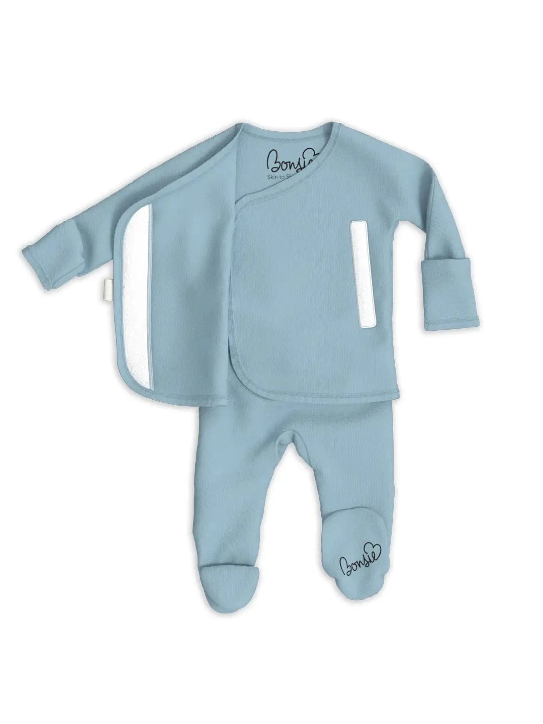 Bonsie Footie - Ripple 0-3 Months Bonsie Lil Tulips