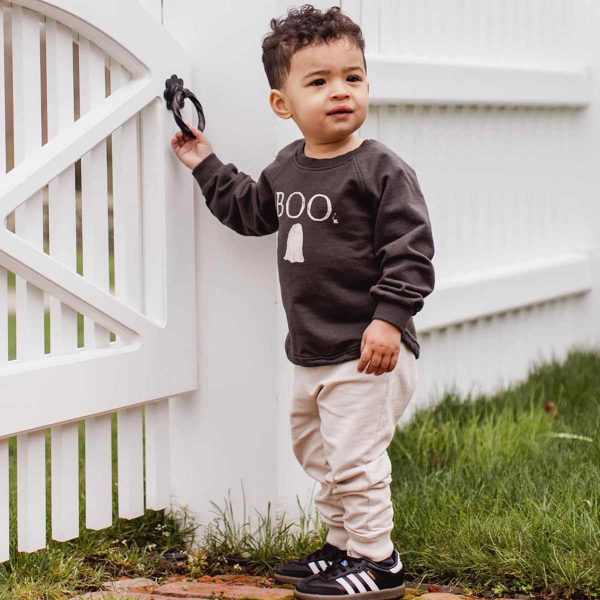 Boo Sweatshirt Burt's Bees Baby Lil Tulips