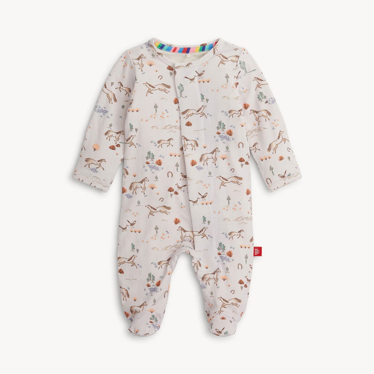 Born To Run Right Fit Footie Magnetic Me Lil Tulips