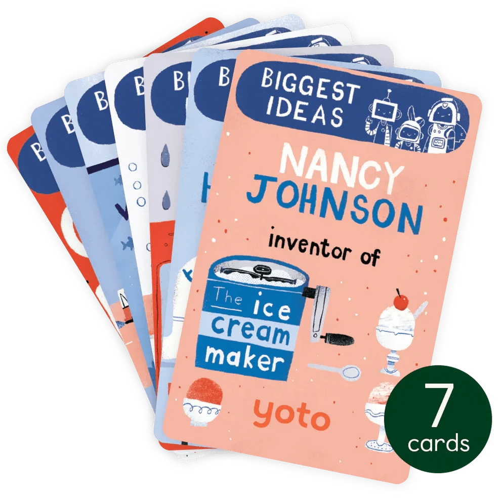 BrainBots: Biggest Ideas - Audiobook Cards Yoto Lil Tulips