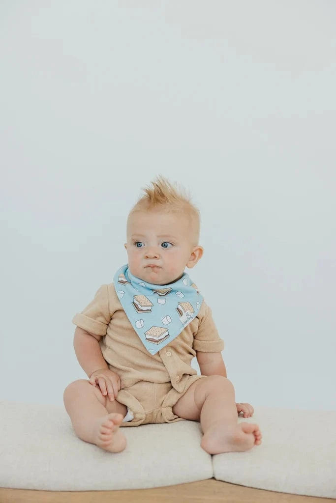 Bridger Bandana Bibs Copper Pearl Lil Tulips