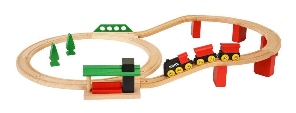 BRIO Railway Classic Deluxe Set 33424 Brio Model Trains & Train Sets Lil Tulips