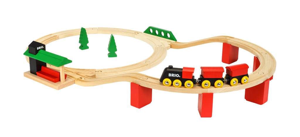 BRIO Railway Classic Deluxe Set 33424 Brio Model Trains & Train Sets Lil Tulips