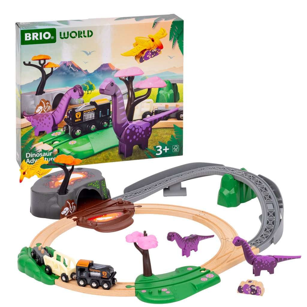 BRIO World – 36094 Dinosaur Adventure Set Brio Model Trains & Train Sets Lil Tulips