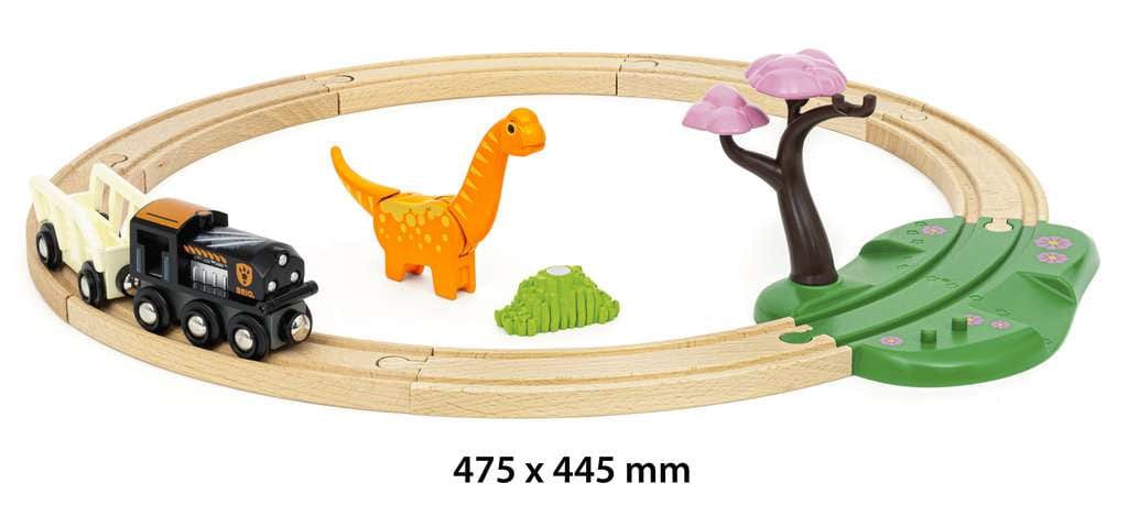 BRIO World – 36098 Dinosaur Circle Set Brio Model Trains & Train Sets Lil Tulips