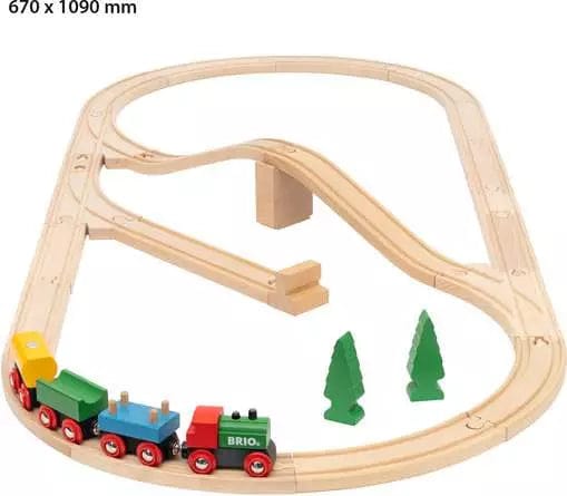 BRIO World 65th Anniversary Train Set 36036 Brio Model Trains & Train Sets Lil Tulips