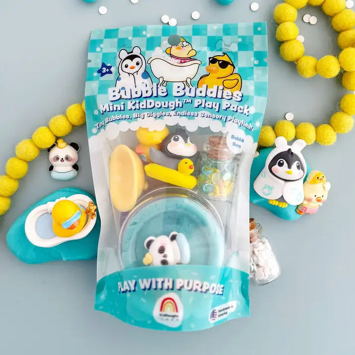 Bubble Buddies Mini Play Pack - 2 oz. Earth Grown KidDoughs Lil Tulips