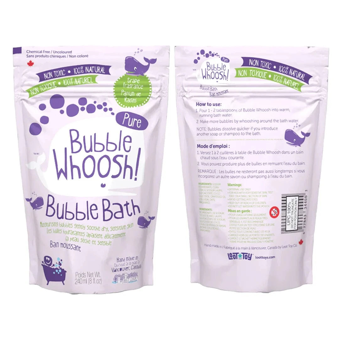 Bubble Whoosh Pure - Grape Loot Toy Co. Lil Tulips