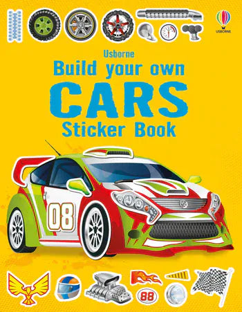 Build Your Own Cars Sticker Book Harper Collins Childrens Lil Tulips