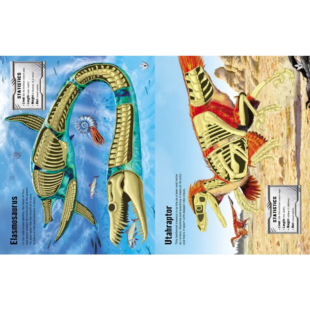 Build Your Own Dinosaurs Sticker Book Harper Collins Childrens Lil Tulips
