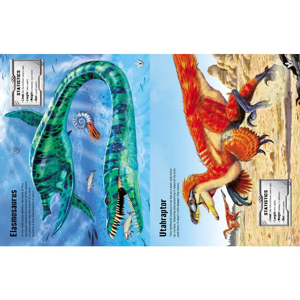 Build Your Own Dinosaurs Sticker Book Harper Collins Childrens Lil Tulips