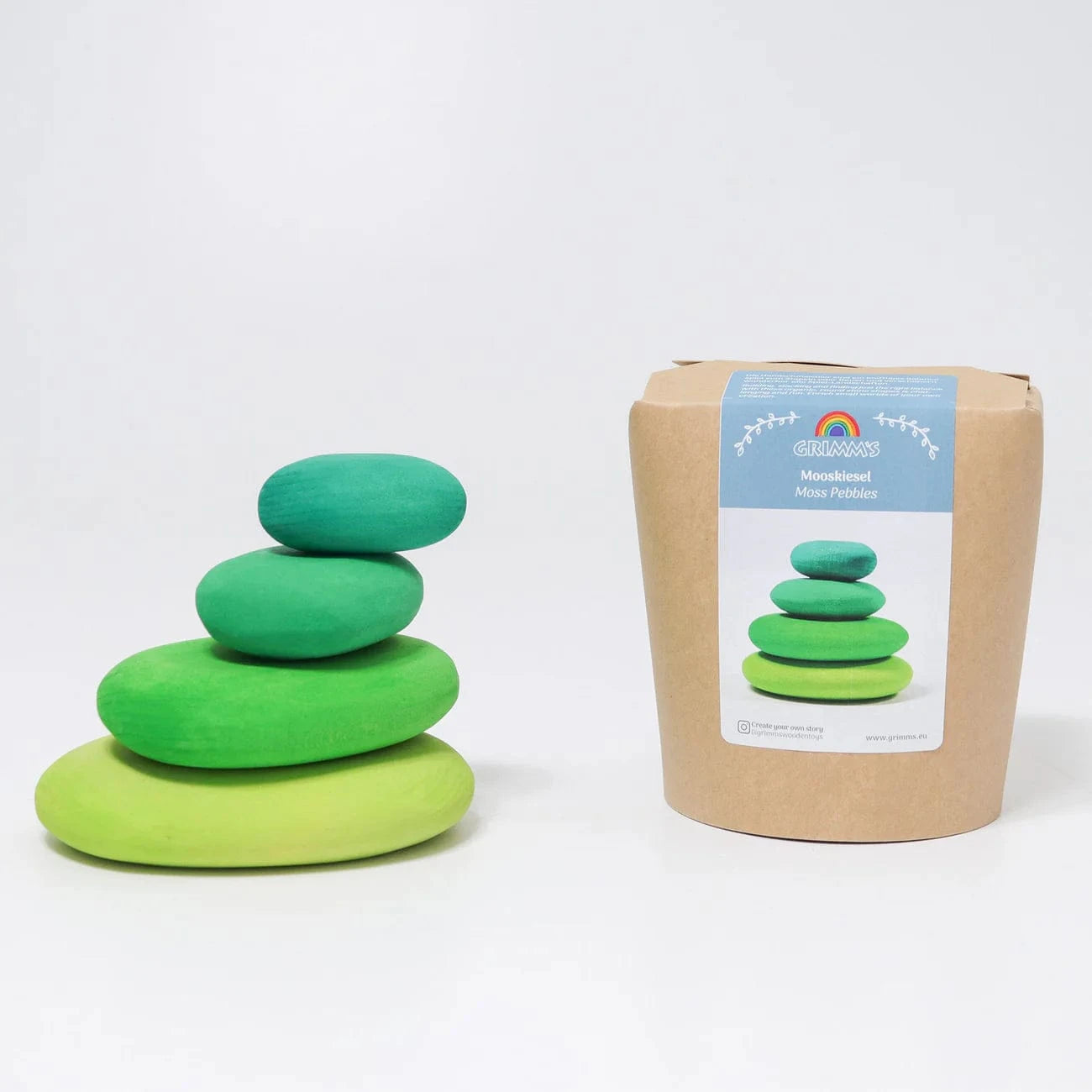 Building Set Moss Pebbles Grimm's Lil Tulips