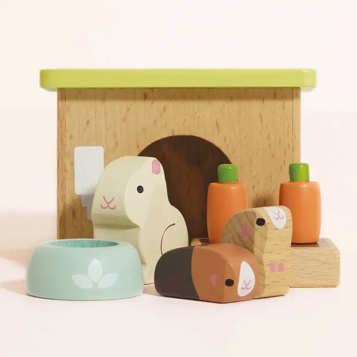 Bunny & Guinea Pet Animal Set Le Toy Van Lil Tulips
