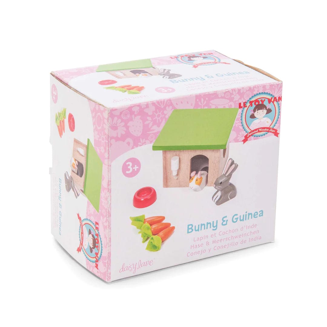 Bunny & Guinea Pet Animal Set Le Toy Van Lil Tulips
