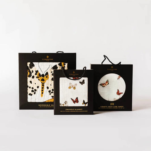 Butterfly Bedding Essentials Bundle Clementine Kids Bundles Lil Tulips