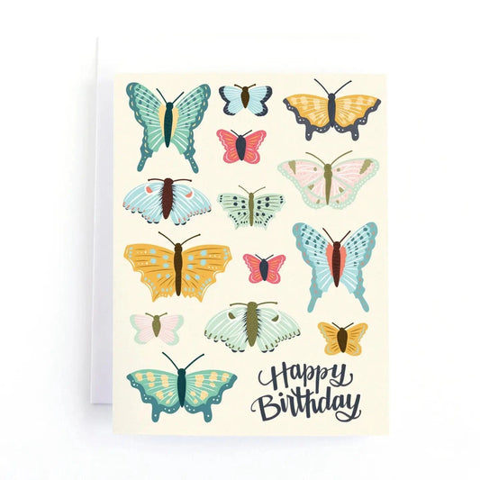 Butterfly Birthday Card Pedaller Designs Lil Tulips