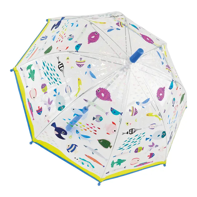 Ocean Transparent Color Changing Umbrella