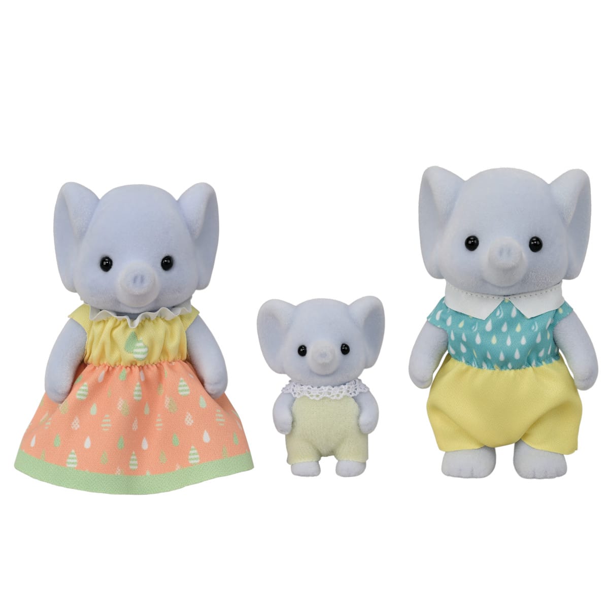 Calico Critters Elephant Family Trio Calico Critter Lil Tulips