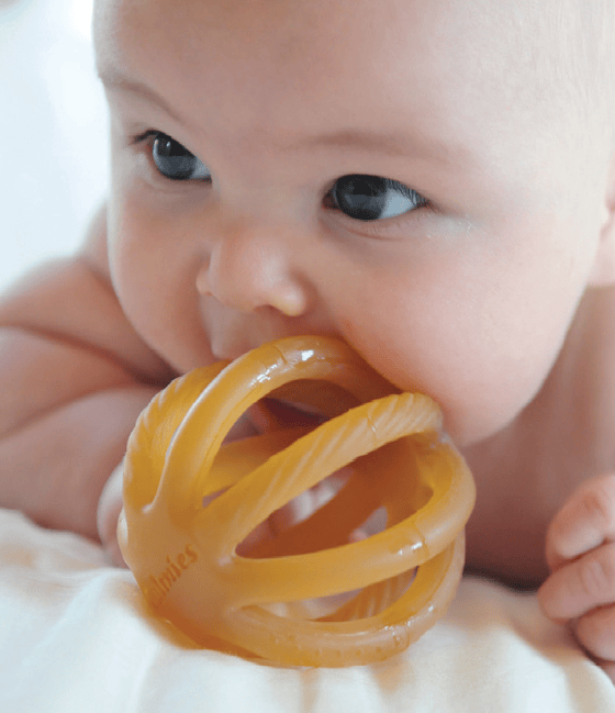Calmies Natural Rubber Teether Calmies Lil Tulips