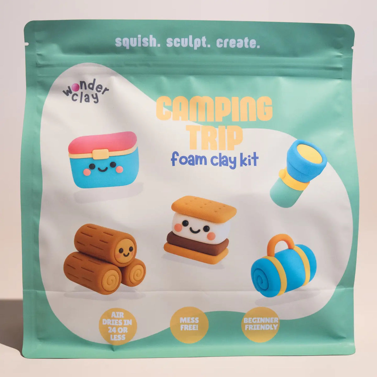 Camping Trip | Foam Clay Kit Smush Lil Tulips