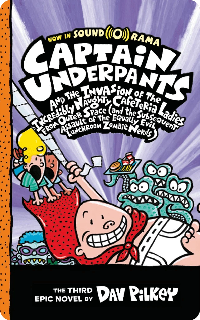 Captain Underpants Pack AudioBook Cards Yoto Lil Tulips