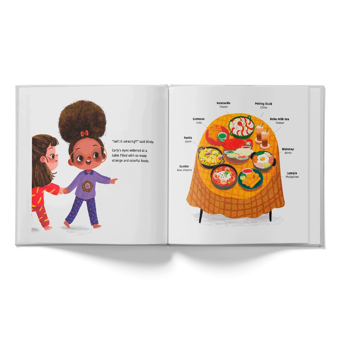 Carly Tries New Foods - A Foodie Book For Picky Eaters Lychee Press Lil Tulips