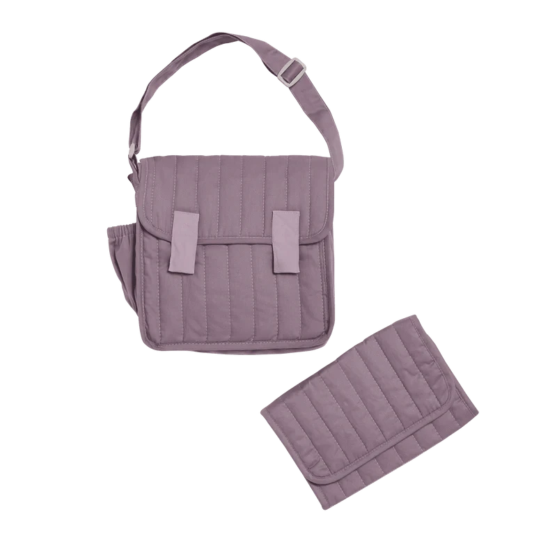 Carrie Convertible Changing Set - Lavender Olli Ella Lil Tulips