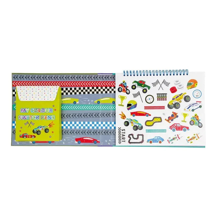 Cars Colour Switch Magic Floss and Rock Lil Tulips