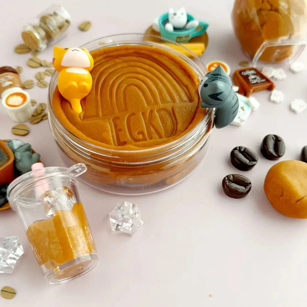 Cat Cafe Kiddough Play Kit Earth Grown KidDoughs Lil Tulips