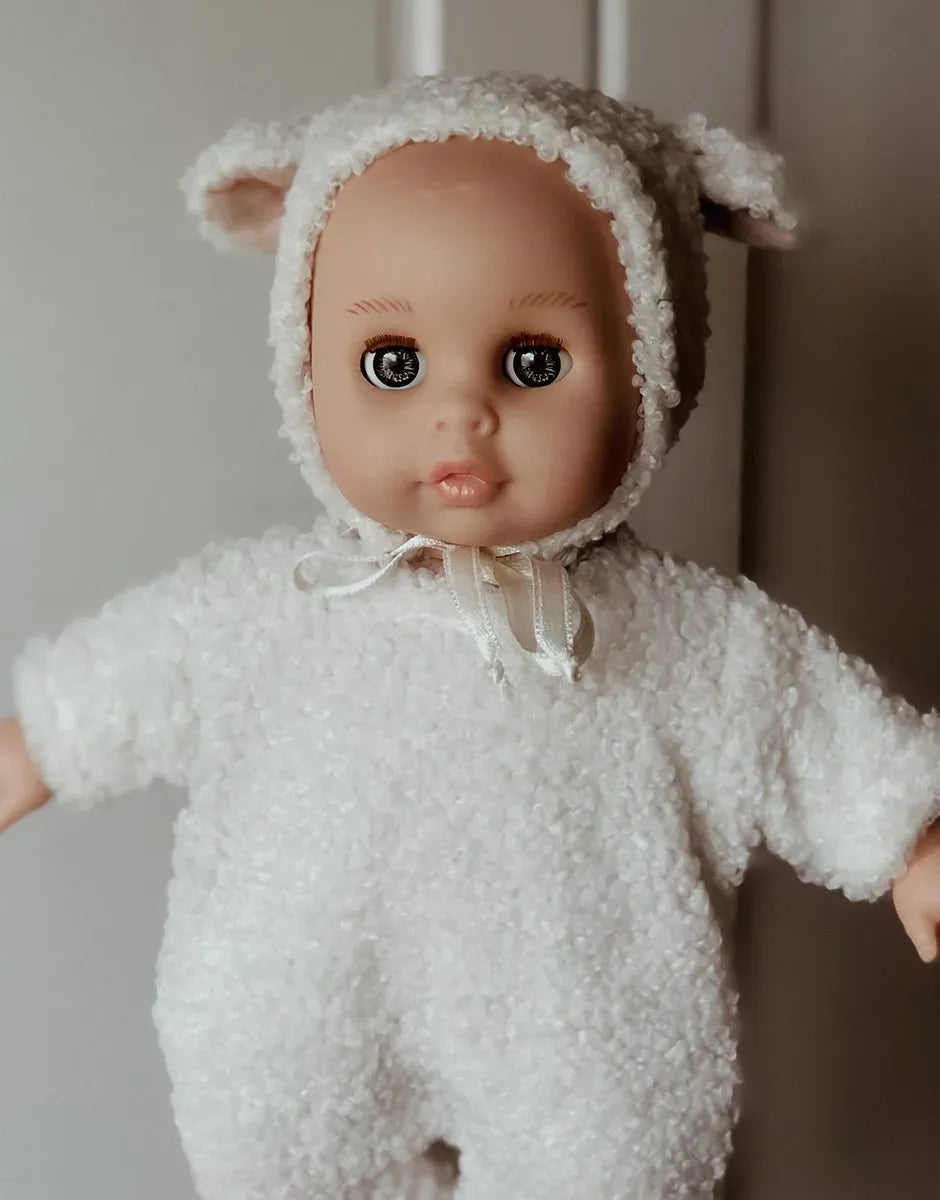 Celestine - 26cm Baby Dream Doll with Sleeping Eyes - Blue Eyes Minikane Lil Tulips