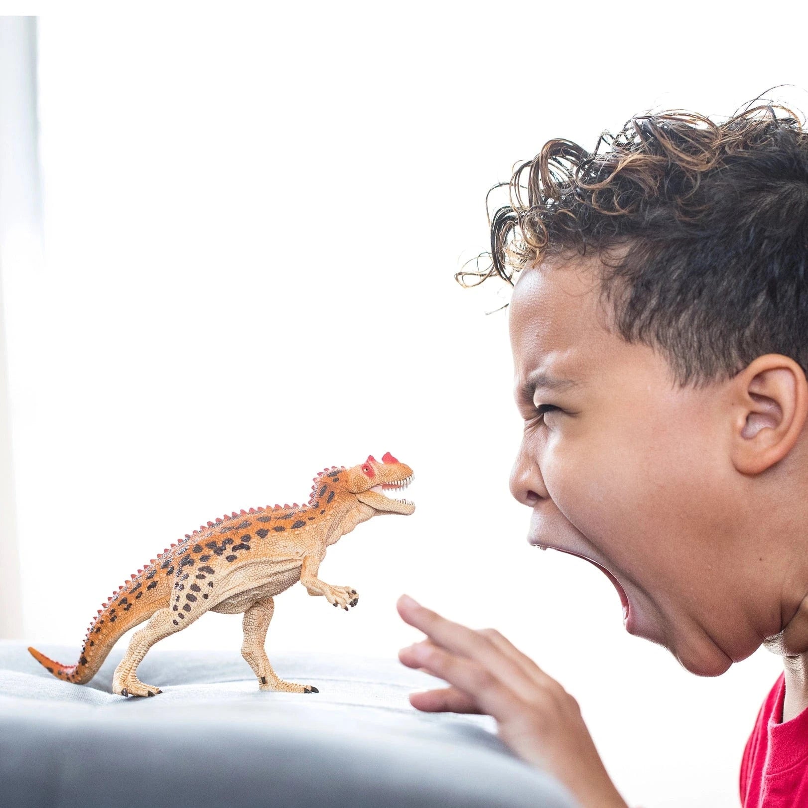 Ceratosaurus Realistic Dinosaur Toy with Movable Jaw Schleich Lil Tulips