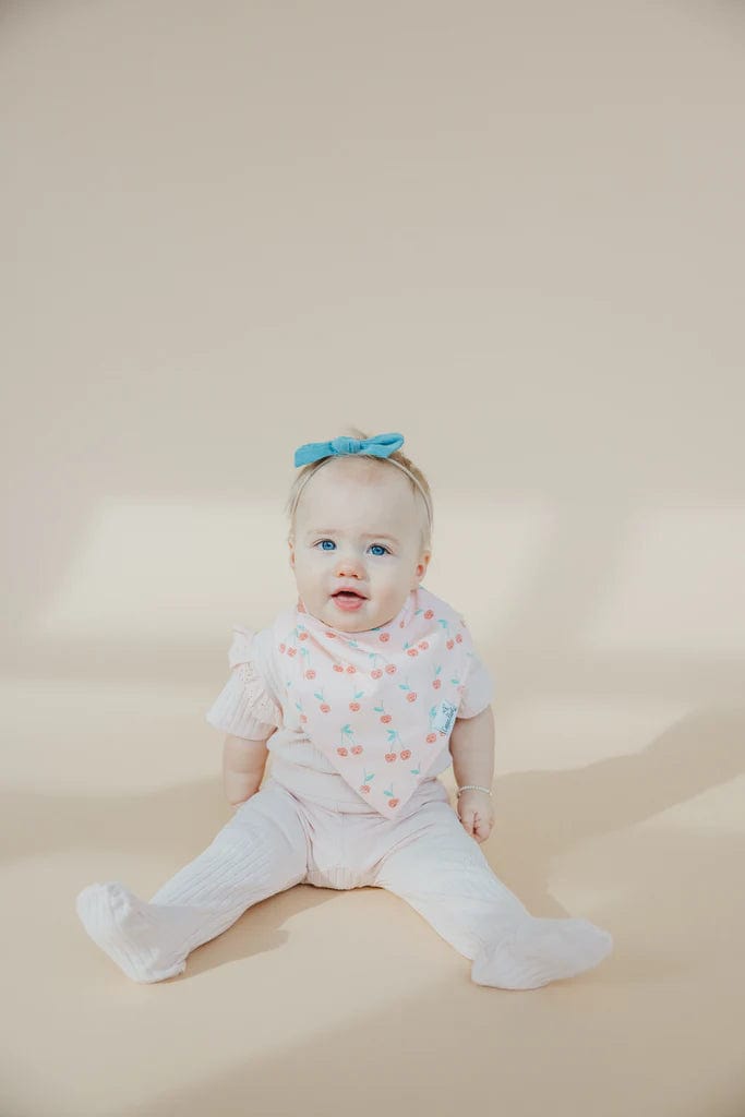 Cheery Bandana Bibs Copper Pearl Lil Tulips