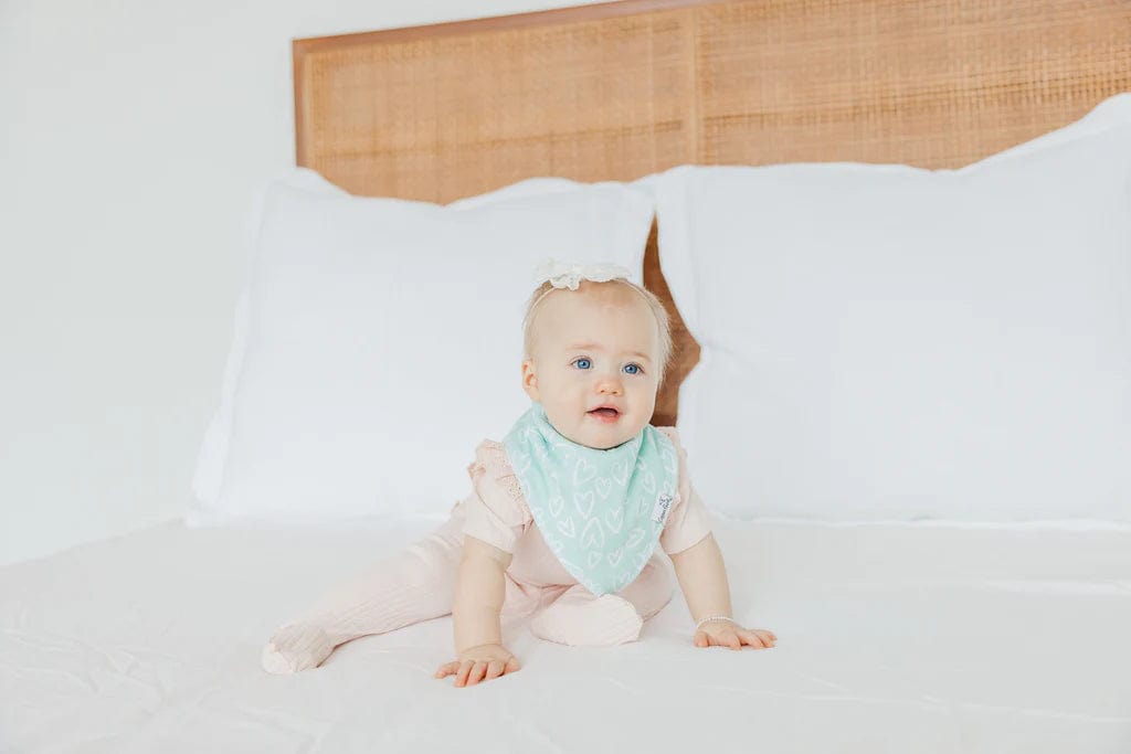 Cheery Bandana Bibs Copper Pearl Lil Tulips