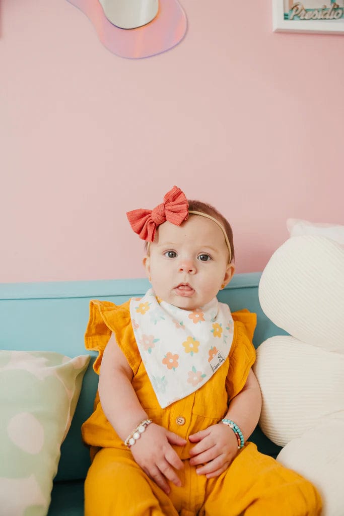 Cheery Bandana Bibs Copper Pearl Lil Tulips