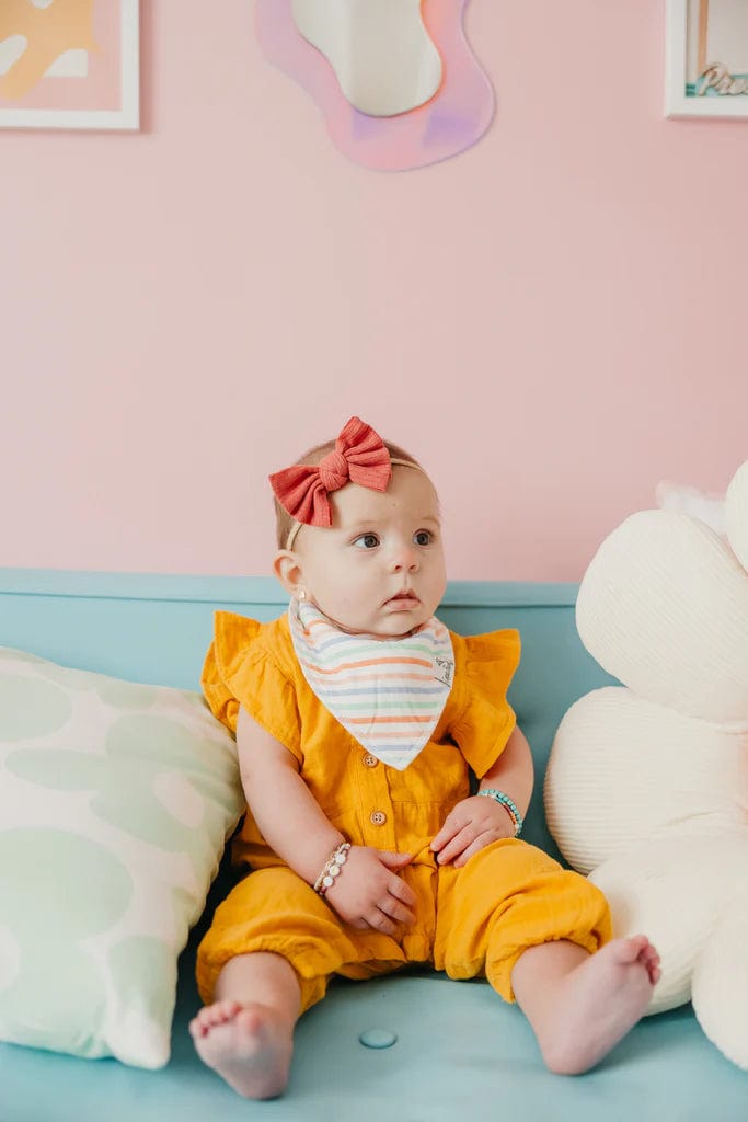 Cheery Bandana Bibs Copper Pearl Lil Tulips