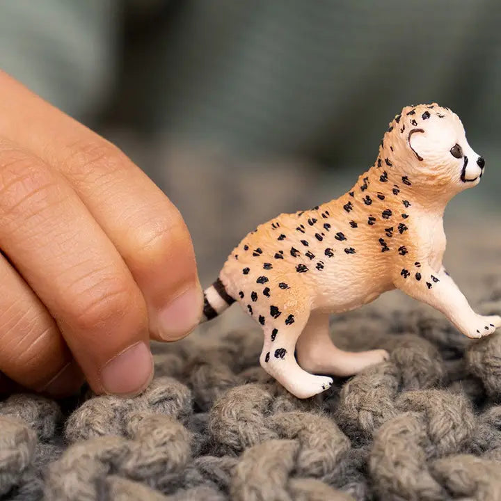 Cheetah Cub Safari Animal Toy Schleich Lil Tulips