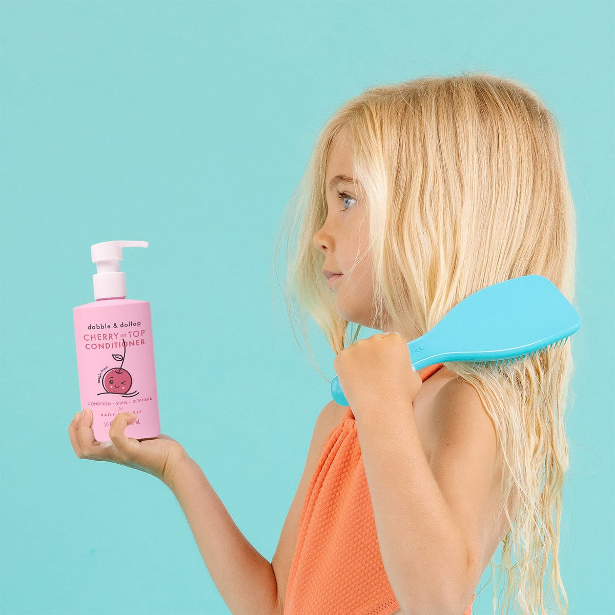 Cherry on Top Hair Conditioner Dabble & Dollop Lil Tulips