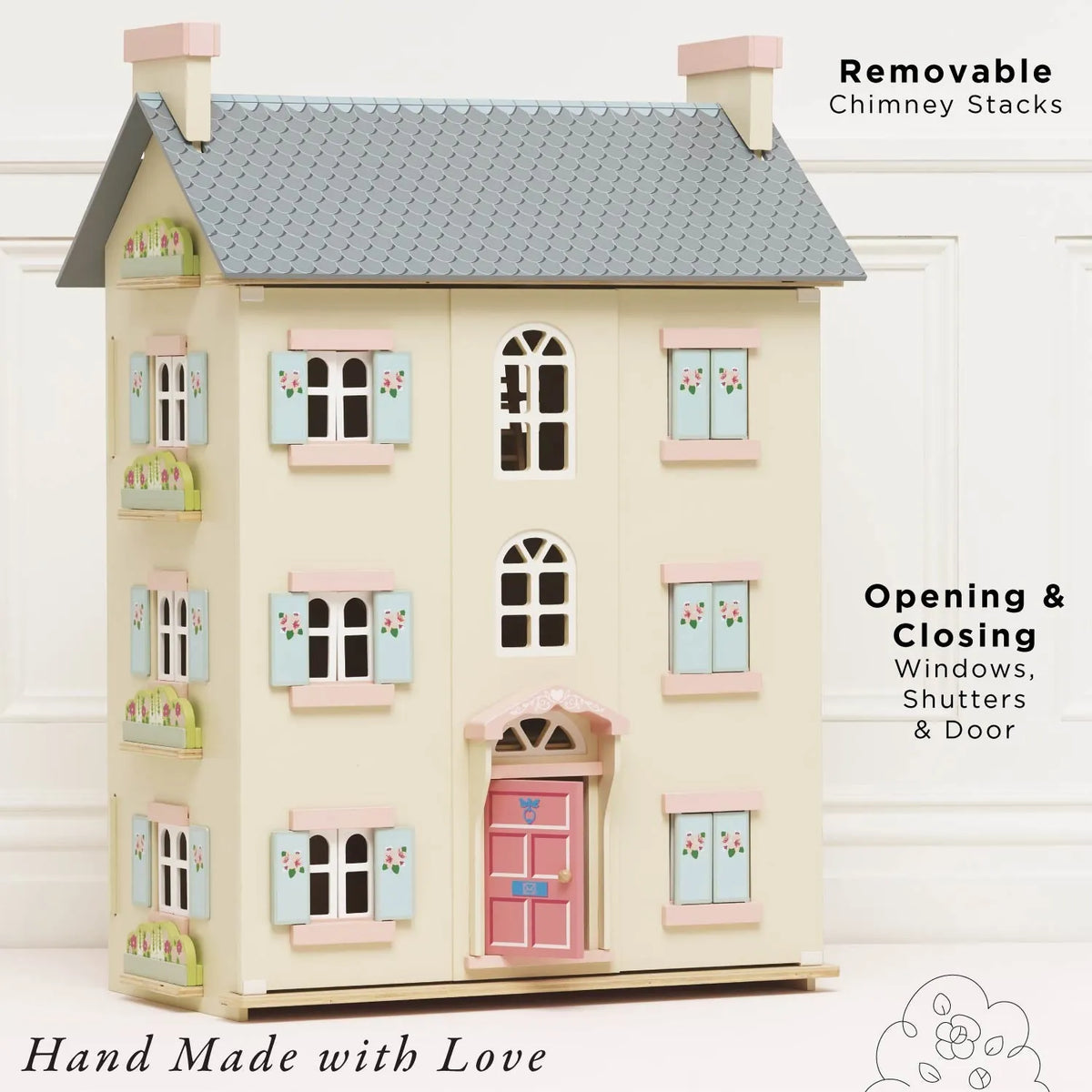 Cherry Tree Hall Wooden Dolls House Le Toy Van Lil Tulips