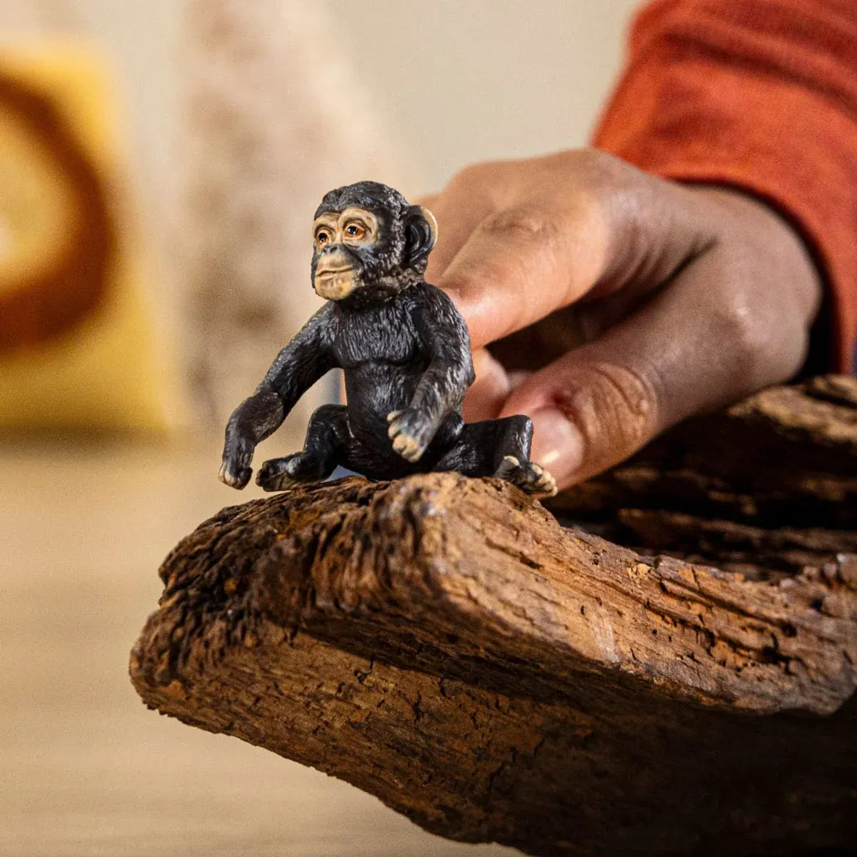Chimpanzee Cub Toy Figurine Schleich Lil Tulips