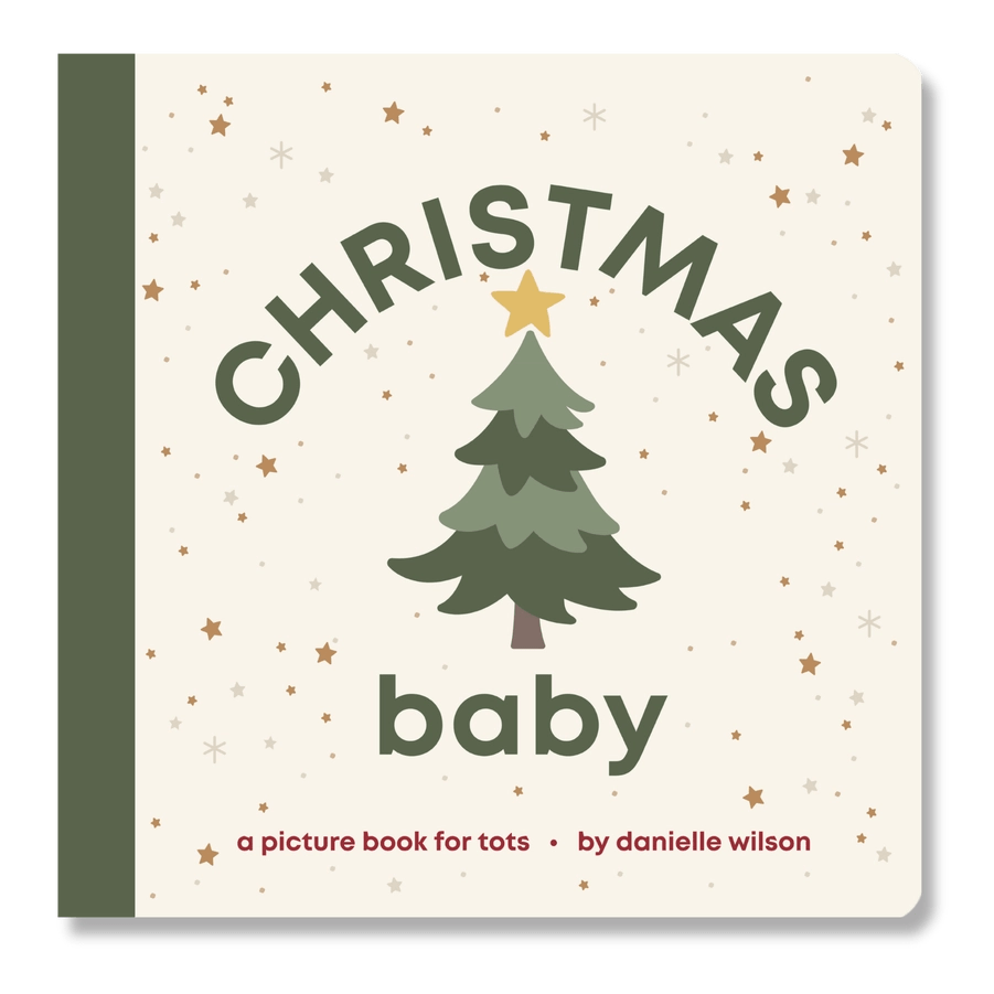 Christmas Baby Board Book Left Hand Book House Lil Tulips