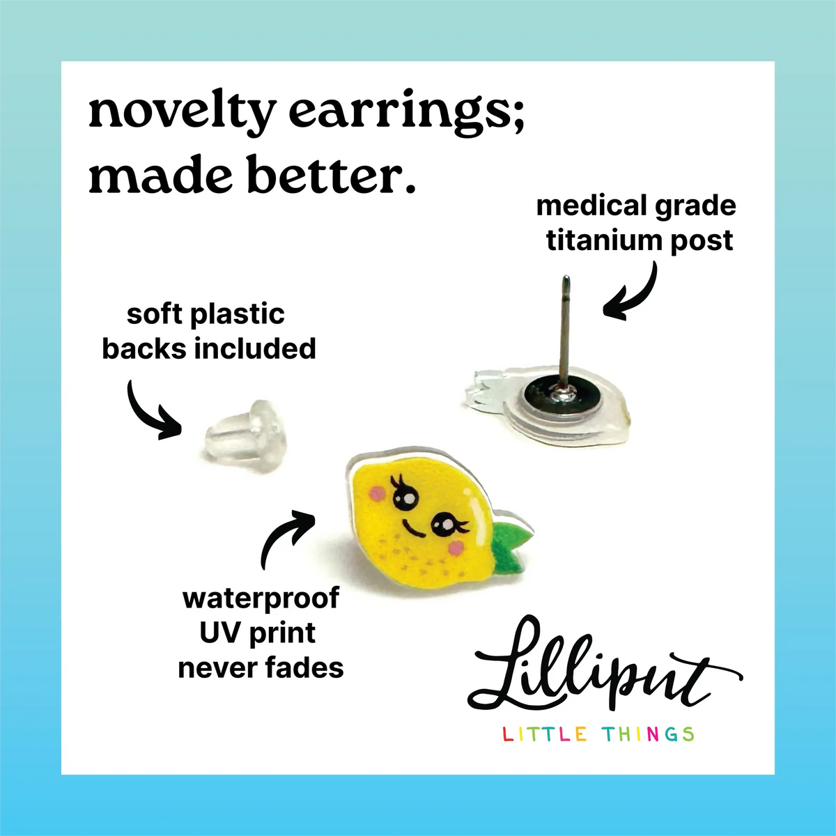 Christmas Treat Earrings Lilliput Little Things Lil Tulips