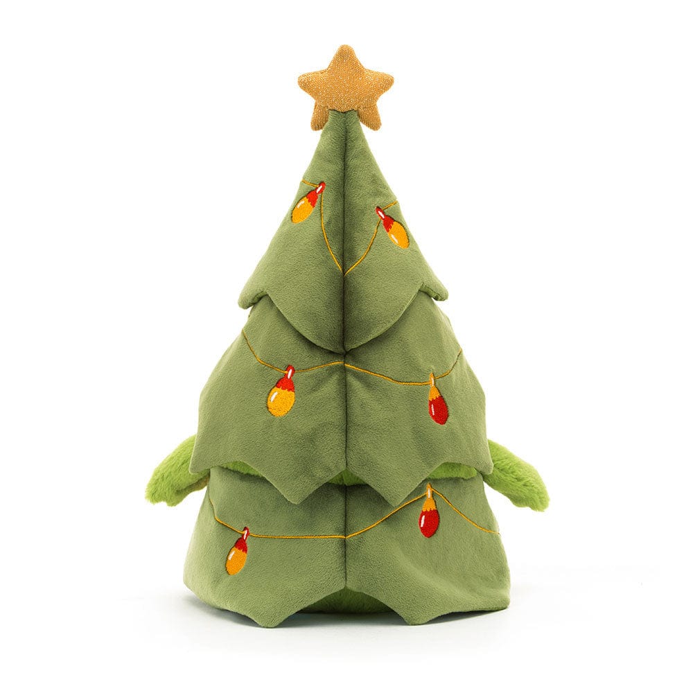 Christmas Tree Ricky Rain Frog JellyCat Stuffed Animals Lil Tulips