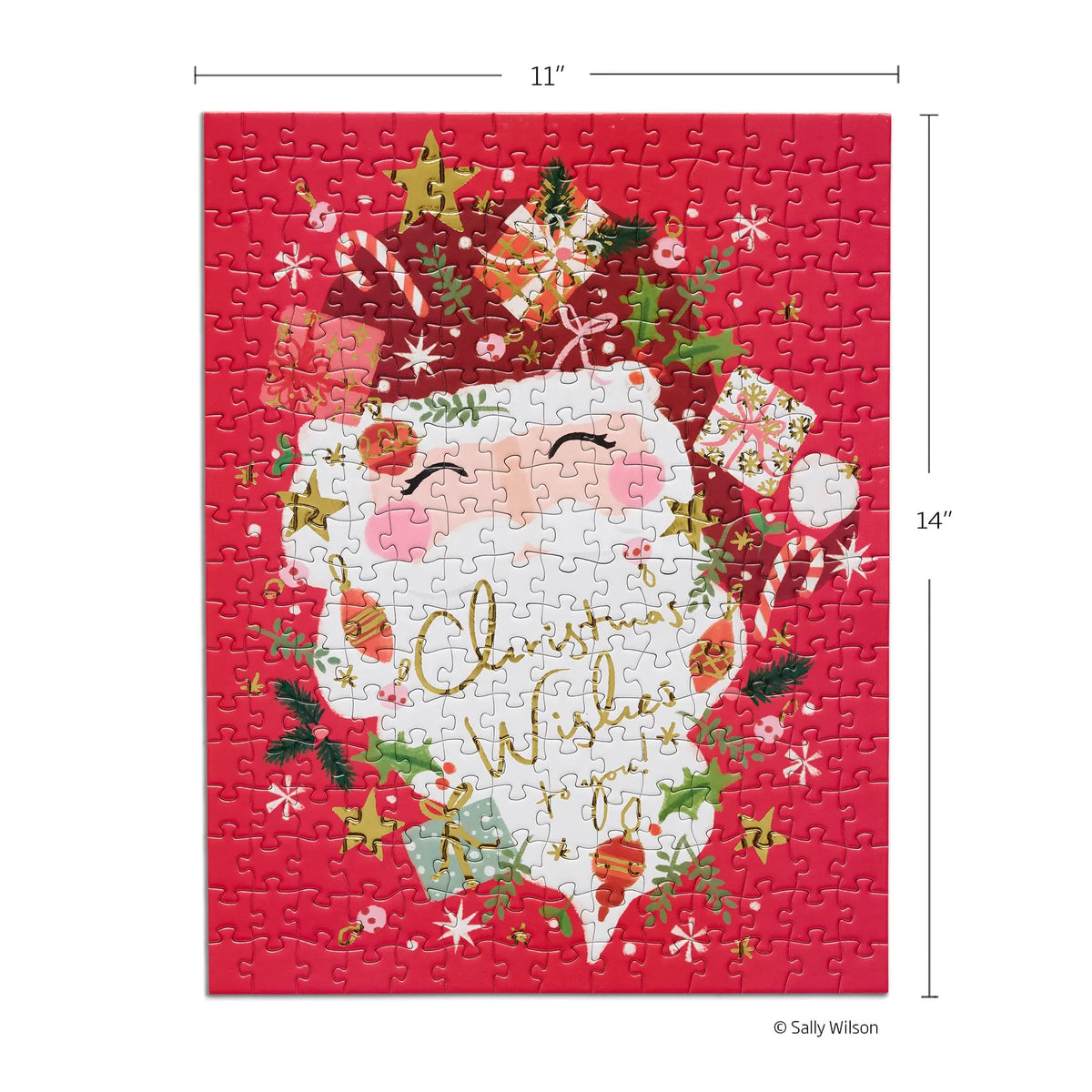 Christmas Wishes 250 Piece Puzzle Set of 3 WerkShoppe Lil Tulips